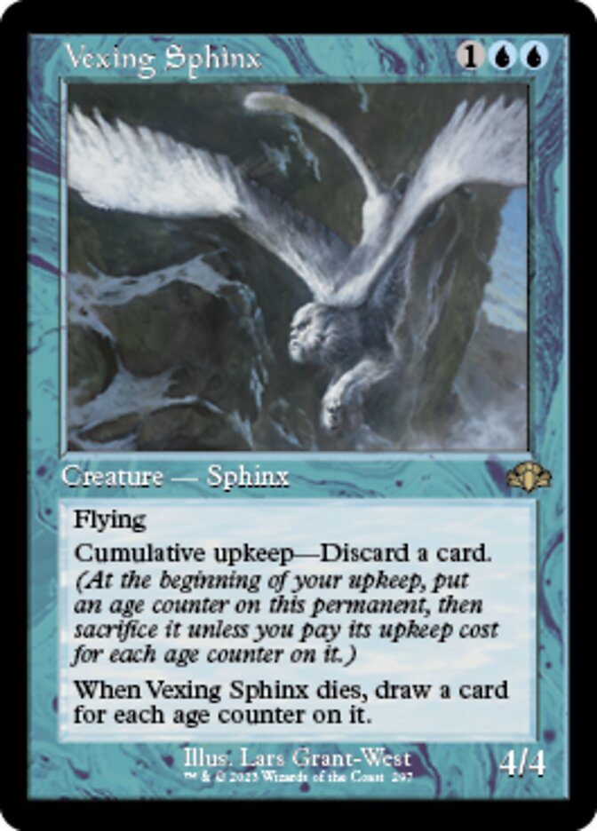Vexing Sphinx (Retro) [Dominaria Remastered] | Good Games Cannington