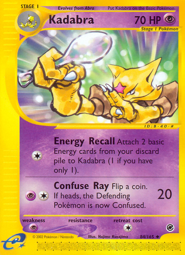 Kadabra (84/165) [Expedition: Base Set] | Good Games Cannington