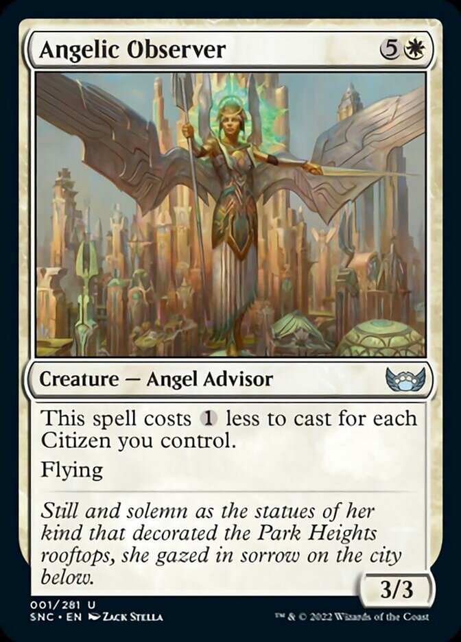 Angelic Observer [Streets of New Capenna] | Good Games Cannington