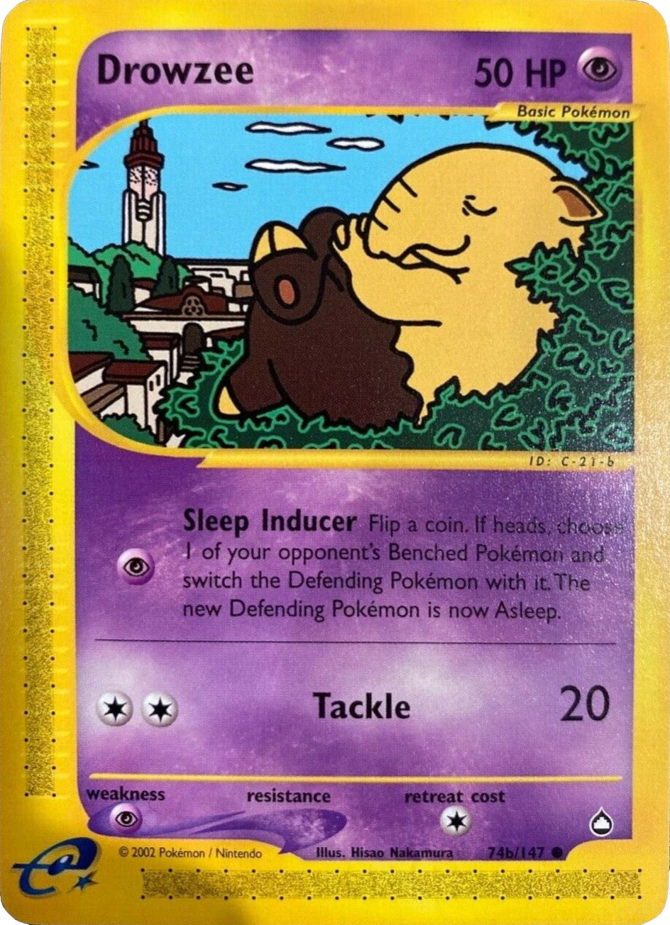 Drowzee (74b/147) [Aquapolis] | Good Games Cannington