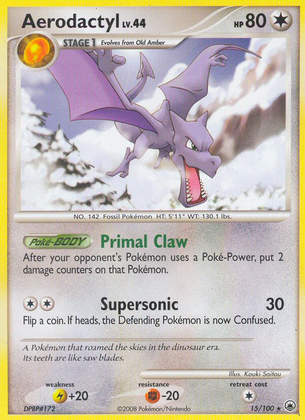 Aerodactyl (15/100) [Diamond & Pearl: Majestic Dawn] | Good Games Cannington