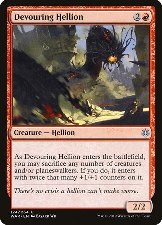 Devouring Hellion [War of the Spark] | Good Games Cannington