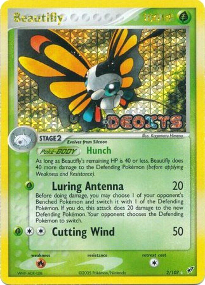Beautifly (2/107) (Stamped) [EX: Deoxys] | Good Games Cannington