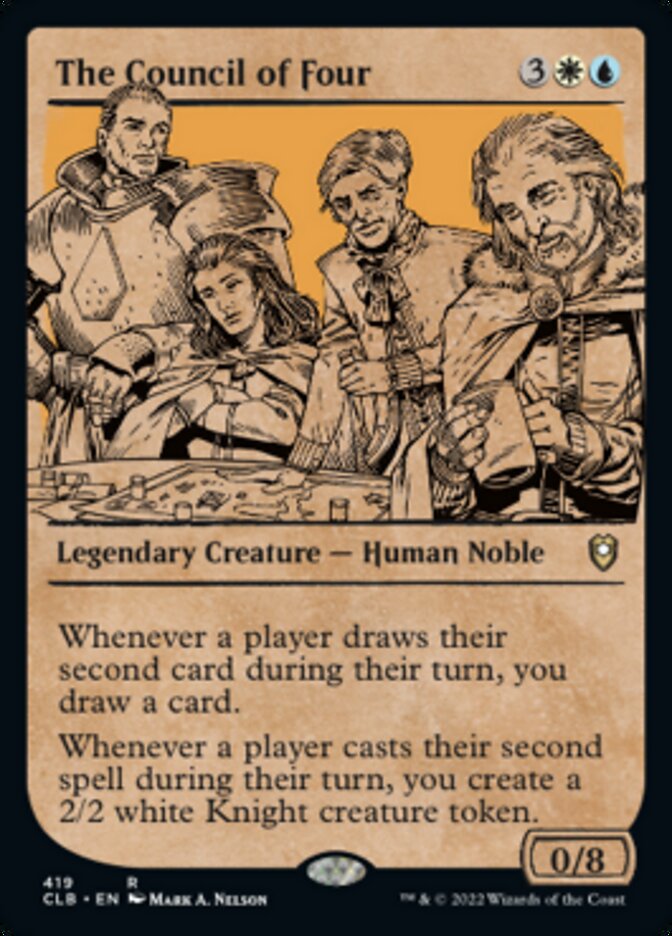 The Council of Four (Showcase) [Commander Legends: Battle for Baldur's Gate] | Good Games Cannington