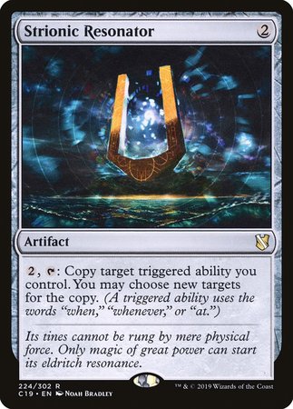 Strionic Resonator [Commander 2019] | Good Games Cannington