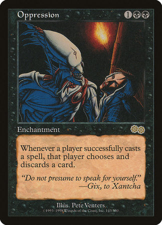 Oppression [Urza's Saga] | Good Games Cannington