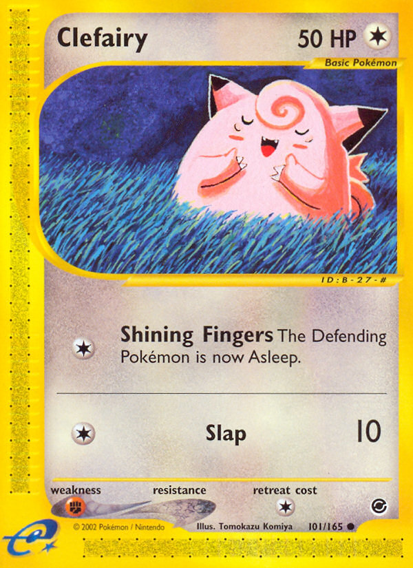 Clefairy (101/165) [Expedition: Base Set] | Good Games Cannington