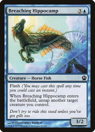 Breaching Hippocamp [Theros] | Good Games Cannington