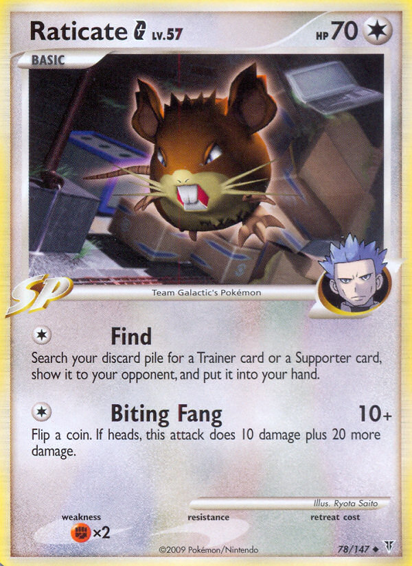 Raticate G (78/147) [Platinum: Supreme Victors] | Good Games Cannington