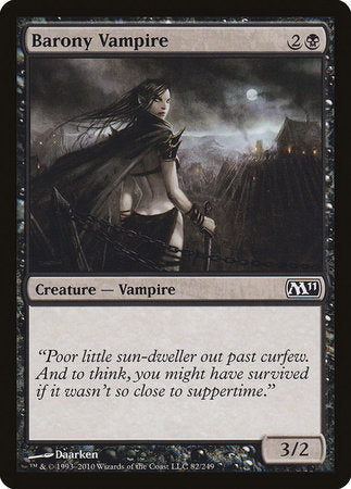 Barony Vampire [Magic 2011] | Good Games Cannington