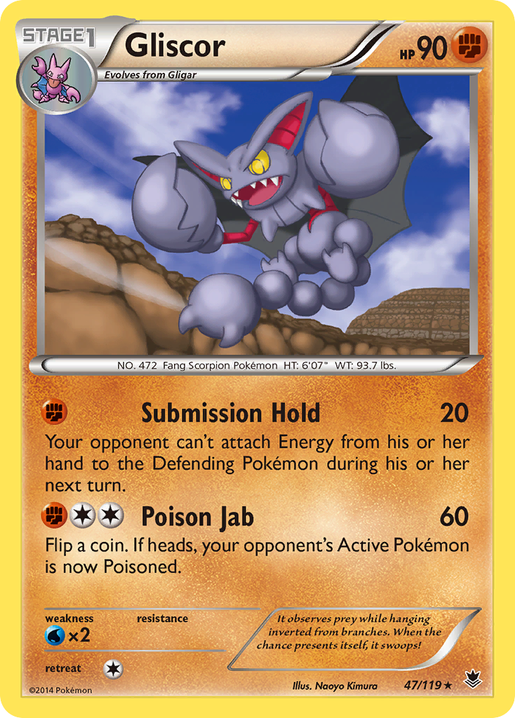 Gliscor (47/119) [XY: Phantom Forces] | Good Games Cannington