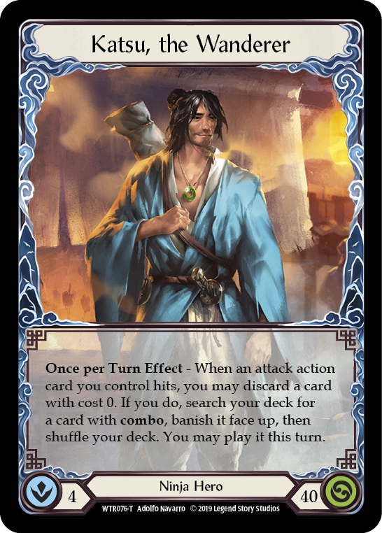 Katsu, the Wanderer // Romping Club [WTR076-T // WTR003-T] Alpha Print Normal | Good Games Cannington
