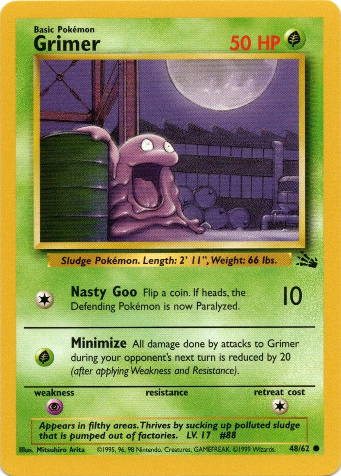 Grimer (48/62) [Fossil Unlimited] | Good Games Cannington