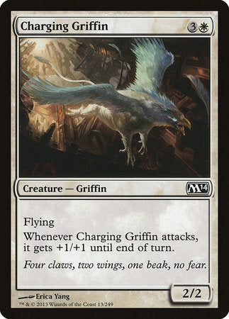 Charging Griffin [Magic 2014] | Good Games Cannington