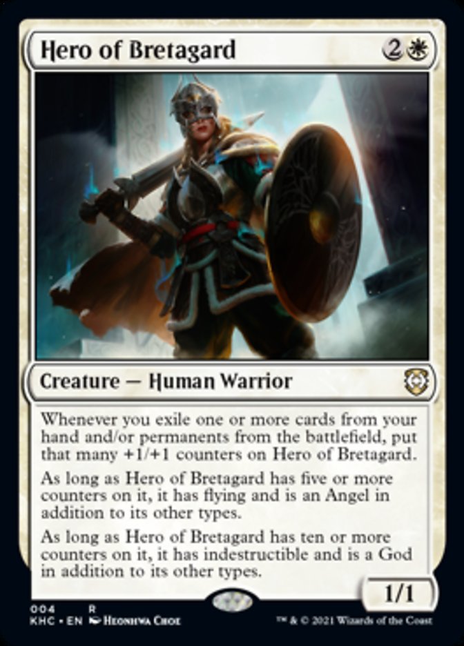 Hero of Bretagard [Kaldheim Commander] | Good Games Cannington
