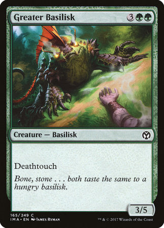 Greater Basilisk [Iconic Masters] | Good Games Cannington