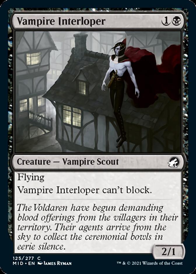 Vampire Interloper [Innistrad: Midnight Hunt] | Good Games Cannington