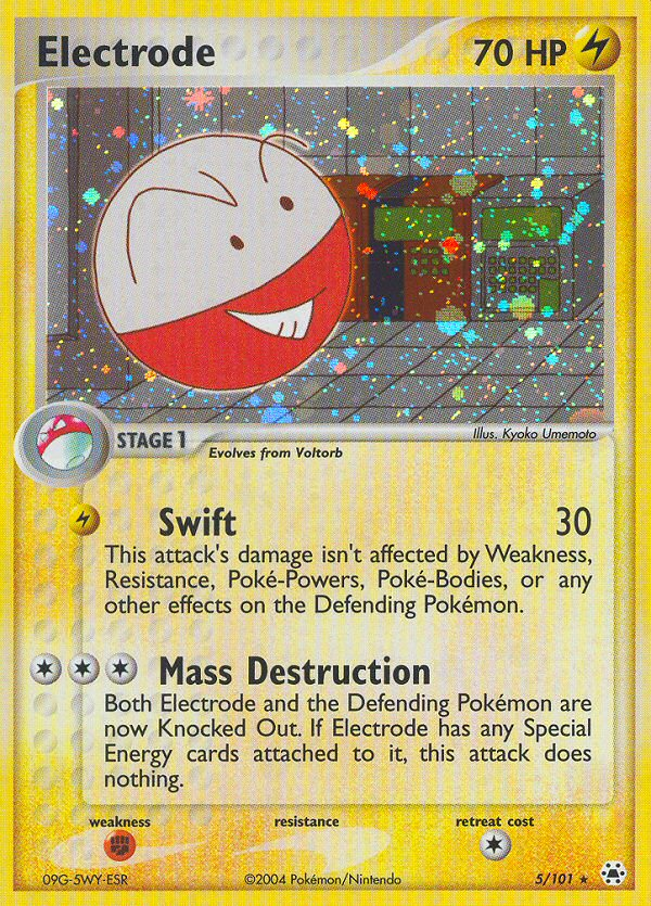 Electrode (5/101) [EX: Hidden Legends] | Good Games Cannington