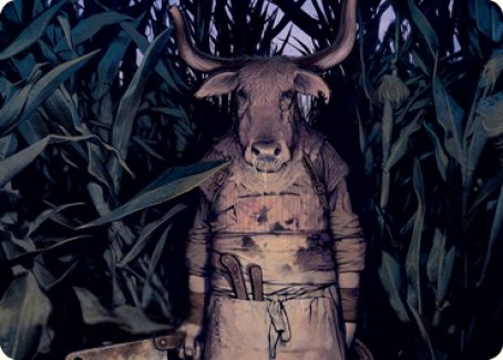 Fleshtaker Art Card [Innistrad: Midnight Hunt Art Series] | Good Games Cannington