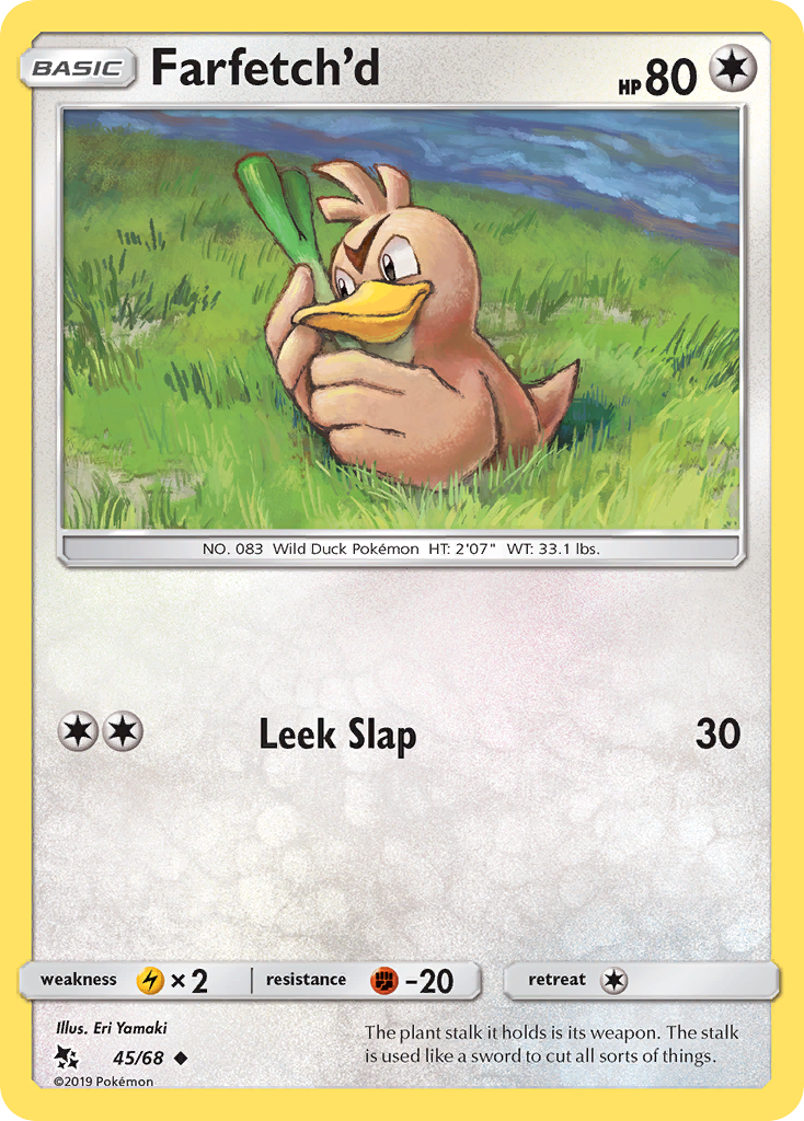 Farfetch'd (45/68) [Sun & Moon: Hidden Fates] | Good Games Cannington