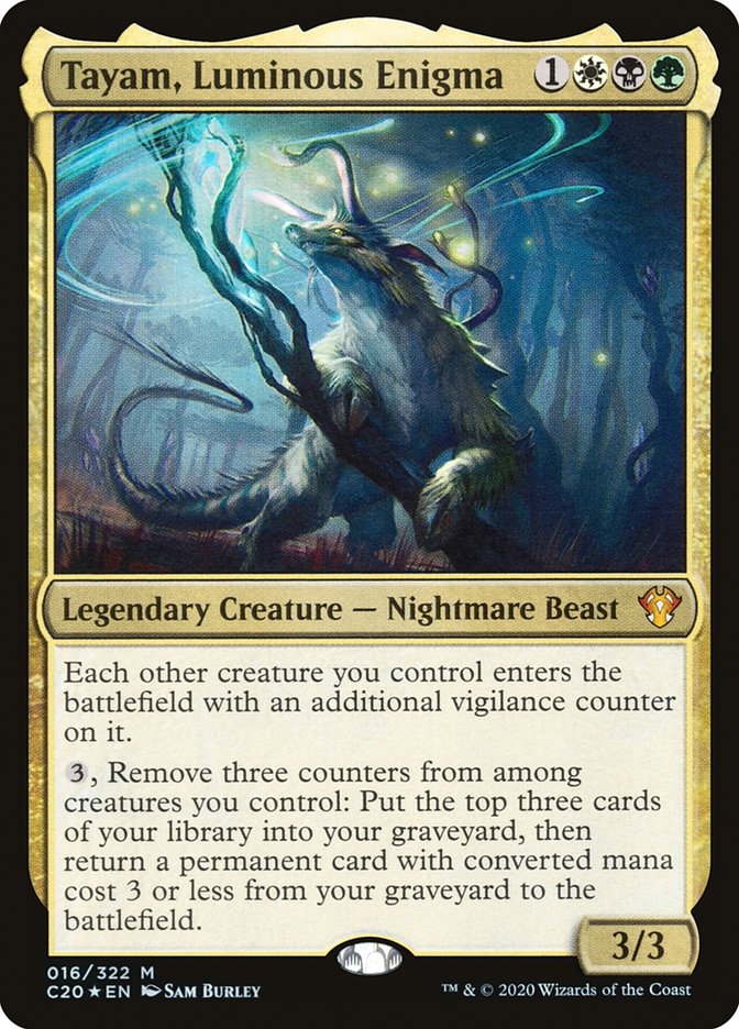 Tayam, Luminous Enigma [Commander 2020] | Good Games Cannington