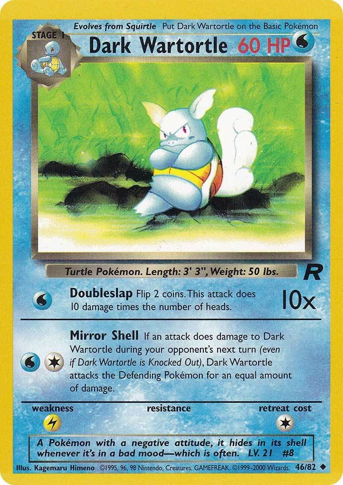 Dark Wartortle (46/82) [Team Rocket Unlimited] | Good Games Cannington