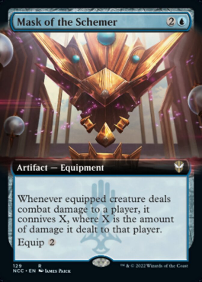 Mask of the Schemer (Extended Art) [Streets of New Capenna Commander] | Good Games Cannington