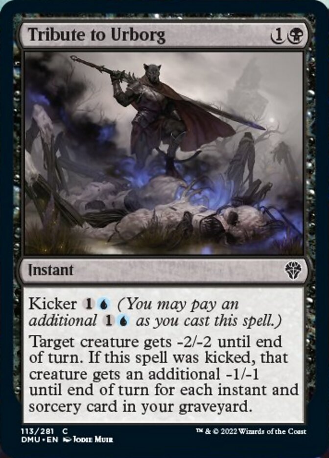 Tribute to Urborg [Dominaria United] | Good Games Cannington