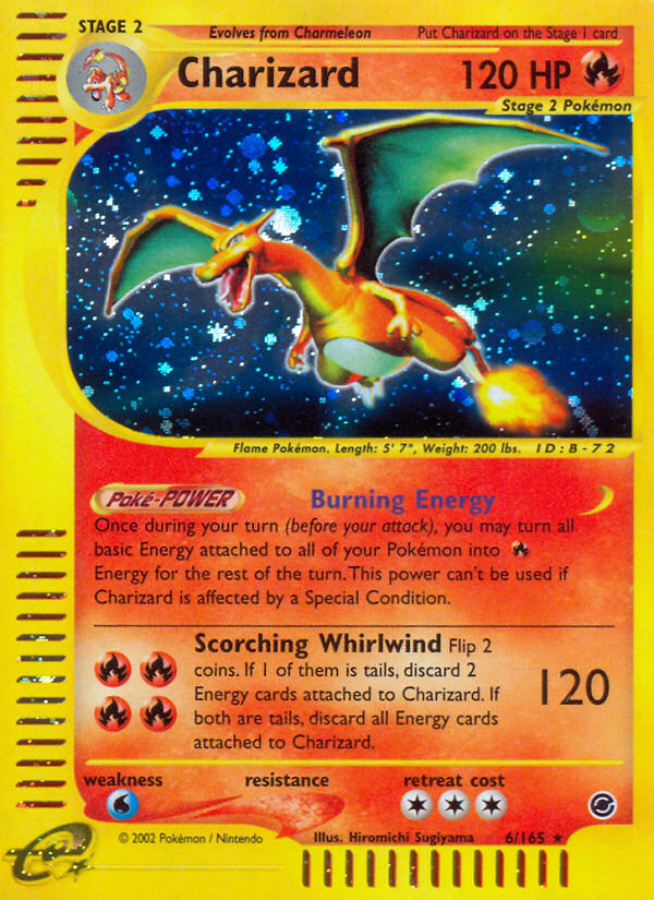 Charizard (6/165) [Expedition: Base Set] | Good Games Cannington