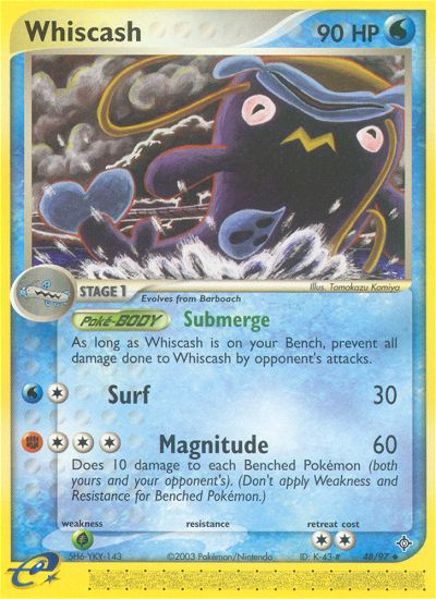Whiscash (48/97) [EX: Dragon] | Good Games Cannington
