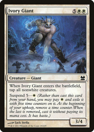 Ivory Giant [Modern Masters] | Good Games Cannington