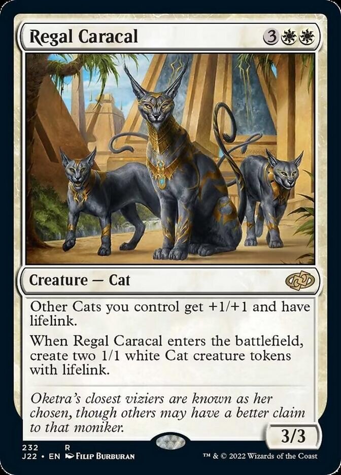 Regal Caracal [Jumpstart 2022] | Good Games Cannington