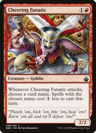 Cheering Fanatic [Battlebond] | Good Games Cannington
