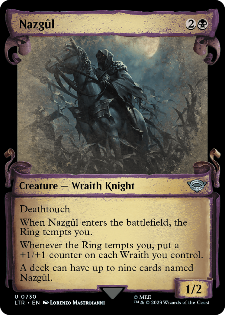 Nazgul (0730) [The Lord of the Rings: Tales of Middle-Earth Showcase Scrolls] | Good Games Cannington