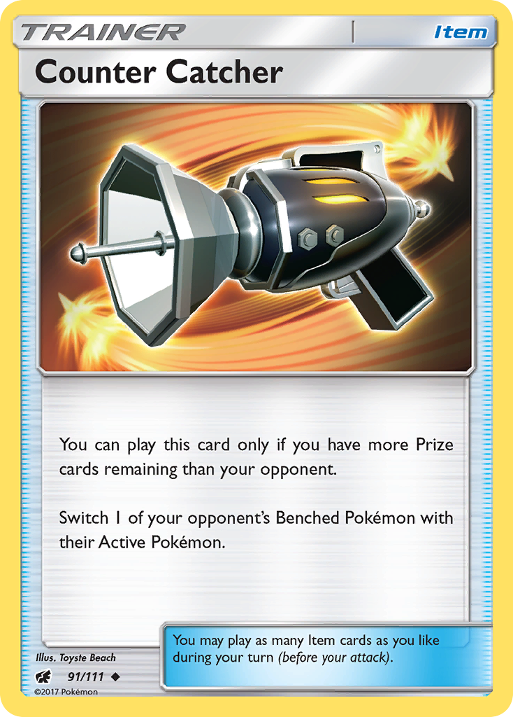 Counter Catcher (91/111) [Sun & Moon: Crimson Invasion] | Good Games Cannington
