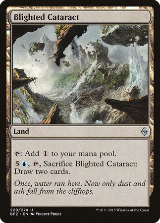 Blighted Cataract [Battle for Zendikar] | Good Games Cannington