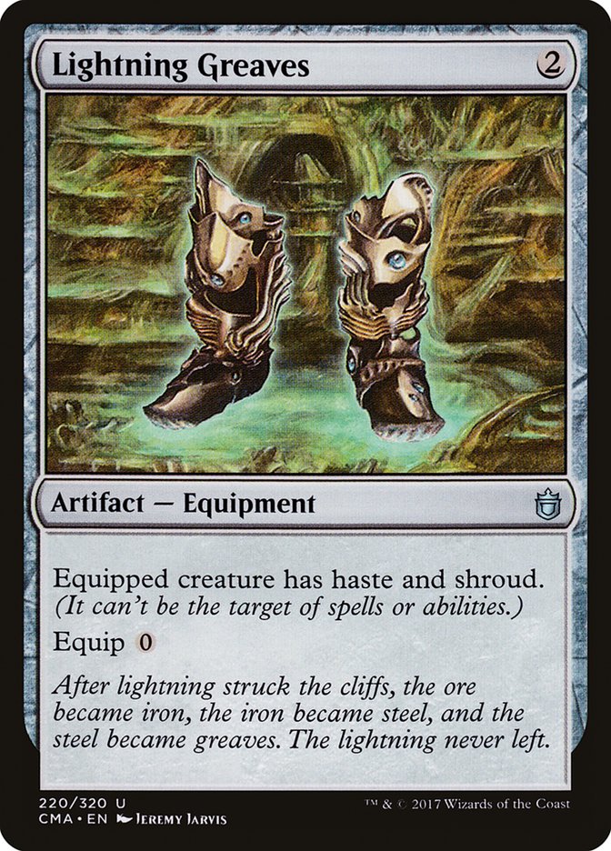Lightning Greaves [Commander Anthology] | Good Games Cannington