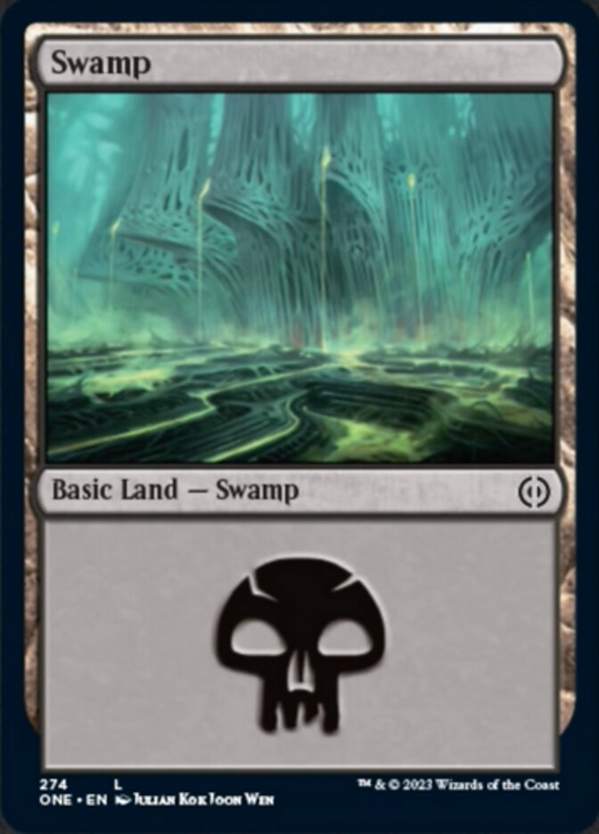 Swamp (274) [Phyrexia: All Will Be One] | Good Games Cannington