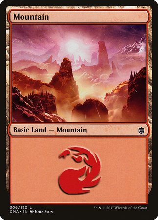 Mountain (306) [Commander Anthology] | Good Games Cannington