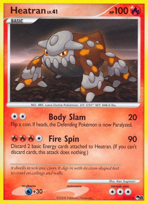 Heatran (1/17) [POP Series 8] | Good Games Cannington