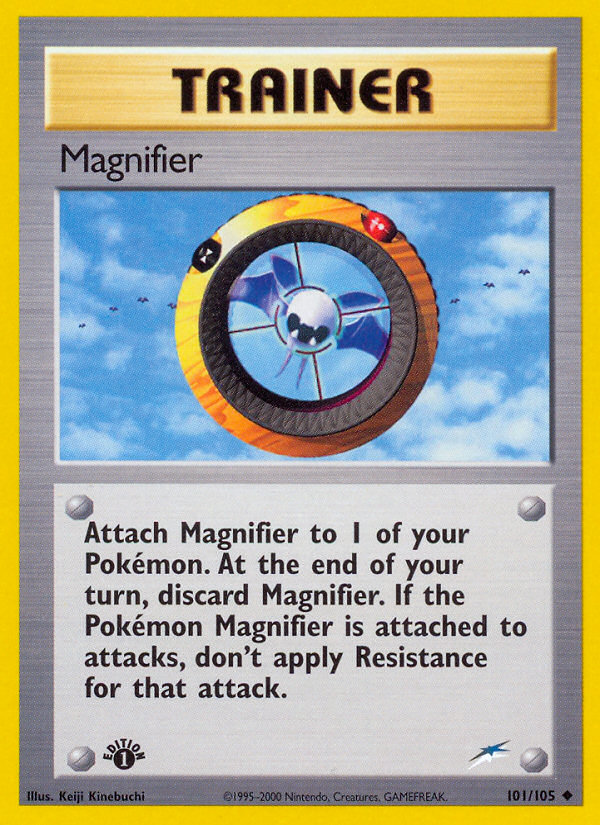 Magnifier (101/105) [Neo Destiny 1st Edition] | Good Games Cannington