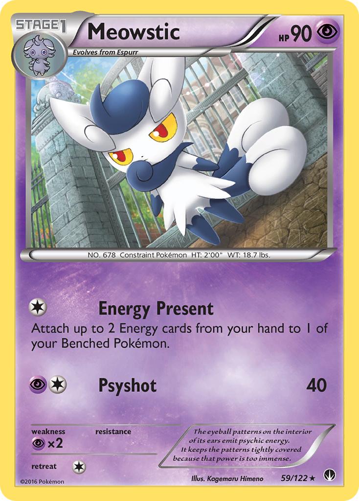 Meowstic (59/122) [XY: BREAKpoint] | Good Games Cannington