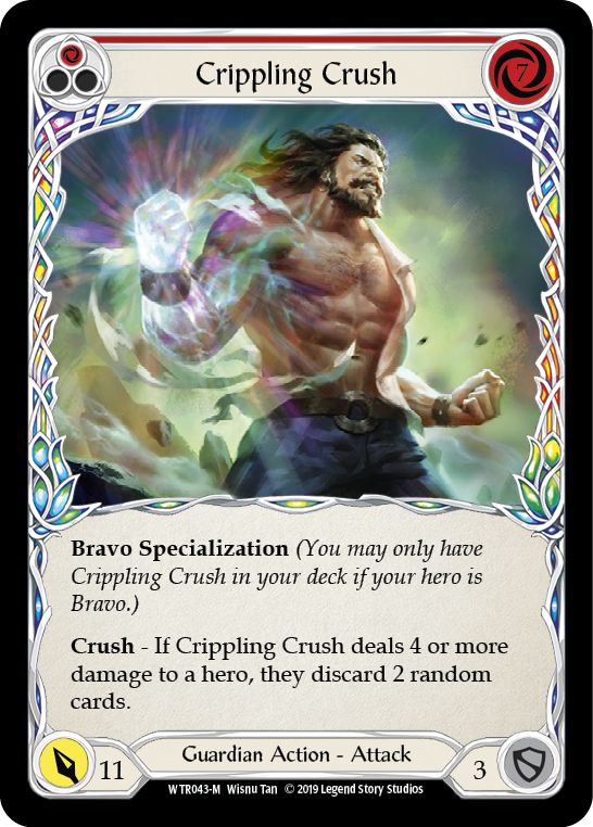 Crippling Crush [WTR043-M] Alpha Print Rainbow Foil | Good Games Cannington