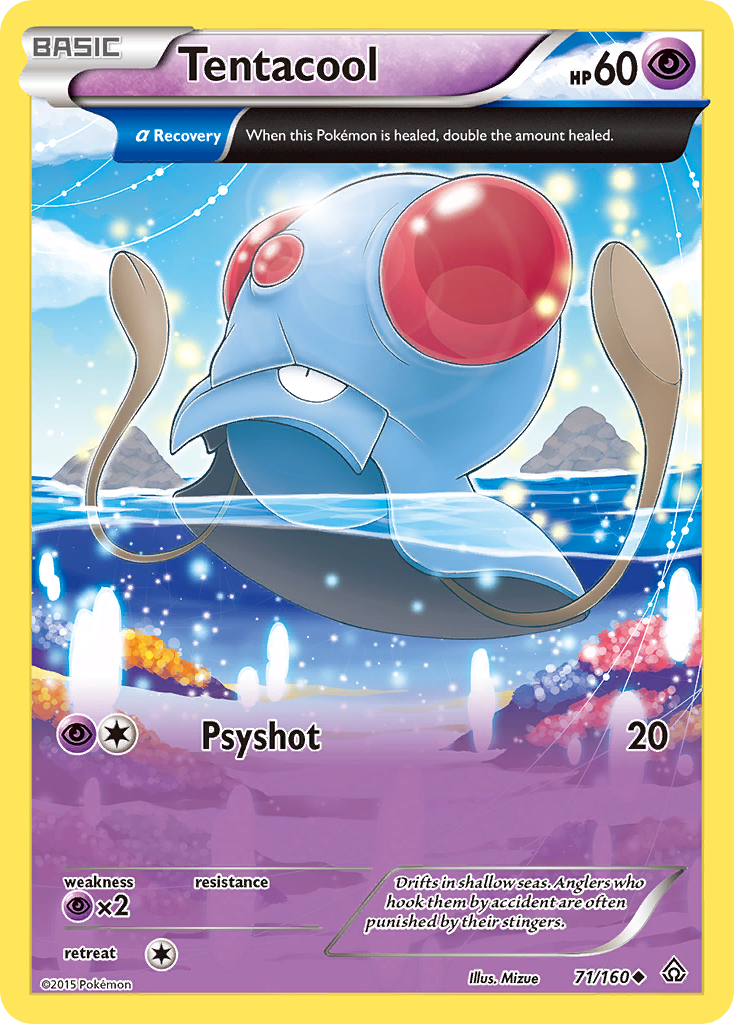Tentacool (71/160) [XY: Primal Clash] | Good Games Cannington