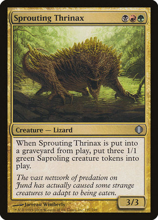 Sprouting Thrinax [Shards of Alara] | Good Games Cannington