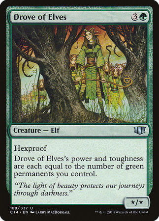 Drove of Elves [Commander 2014] | Good Games Cannington