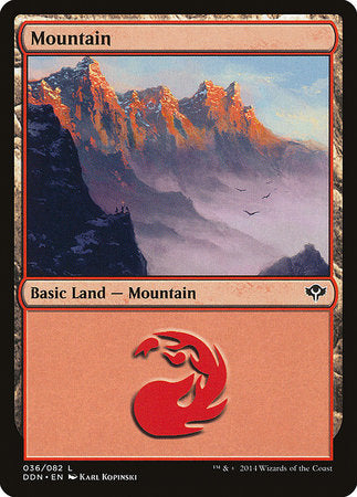 Mountain (36) [Duel Decks: Speed vs. Cunning] | Good Games Cannington