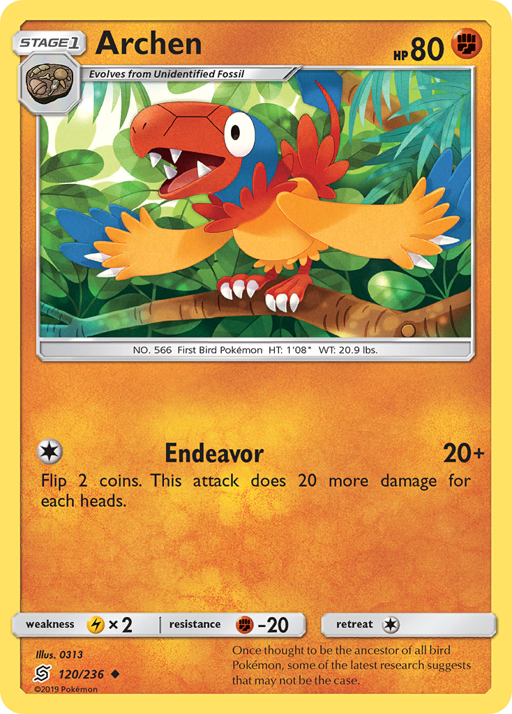 Archen (120/236) [Sun & Moon: Unified Minds] | Good Games Cannington