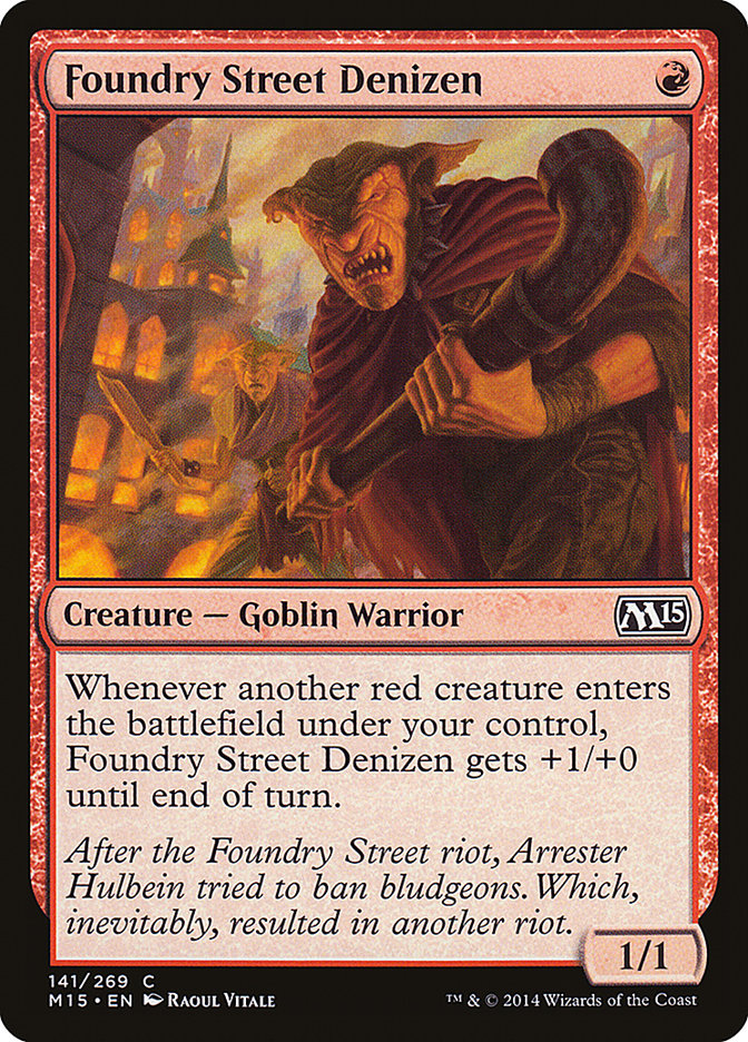 Foundry Street Denizen [Magic 2015] | Good Games Cannington