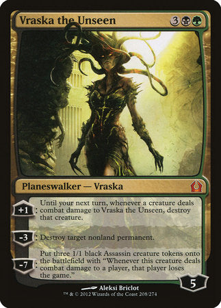 Vraska the Unseen [Return to Ravnica] | Good Games Cannington